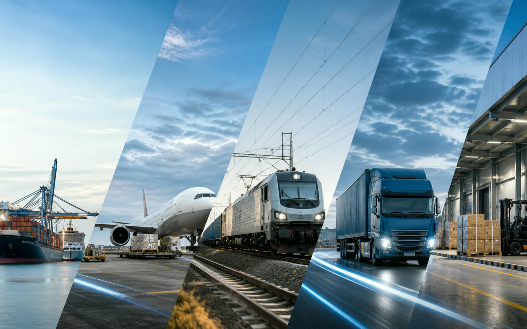 Illustrative view of logistics planning